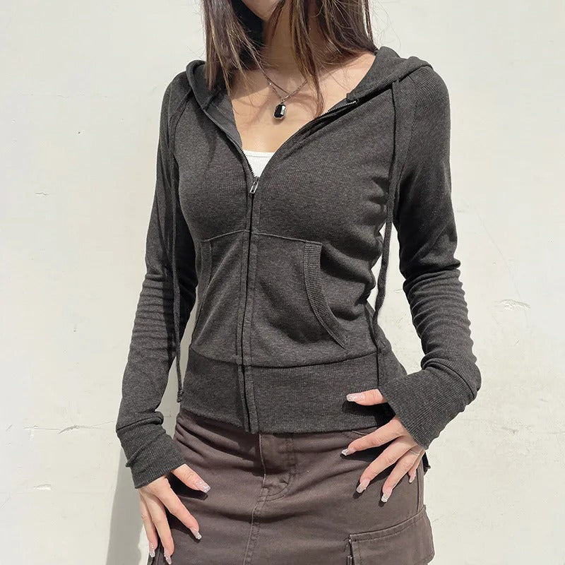 Lässiges Damen-Sweatshirt mit Kapuze