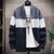 Herrenweste mit Kontraststreifen aus Fleece