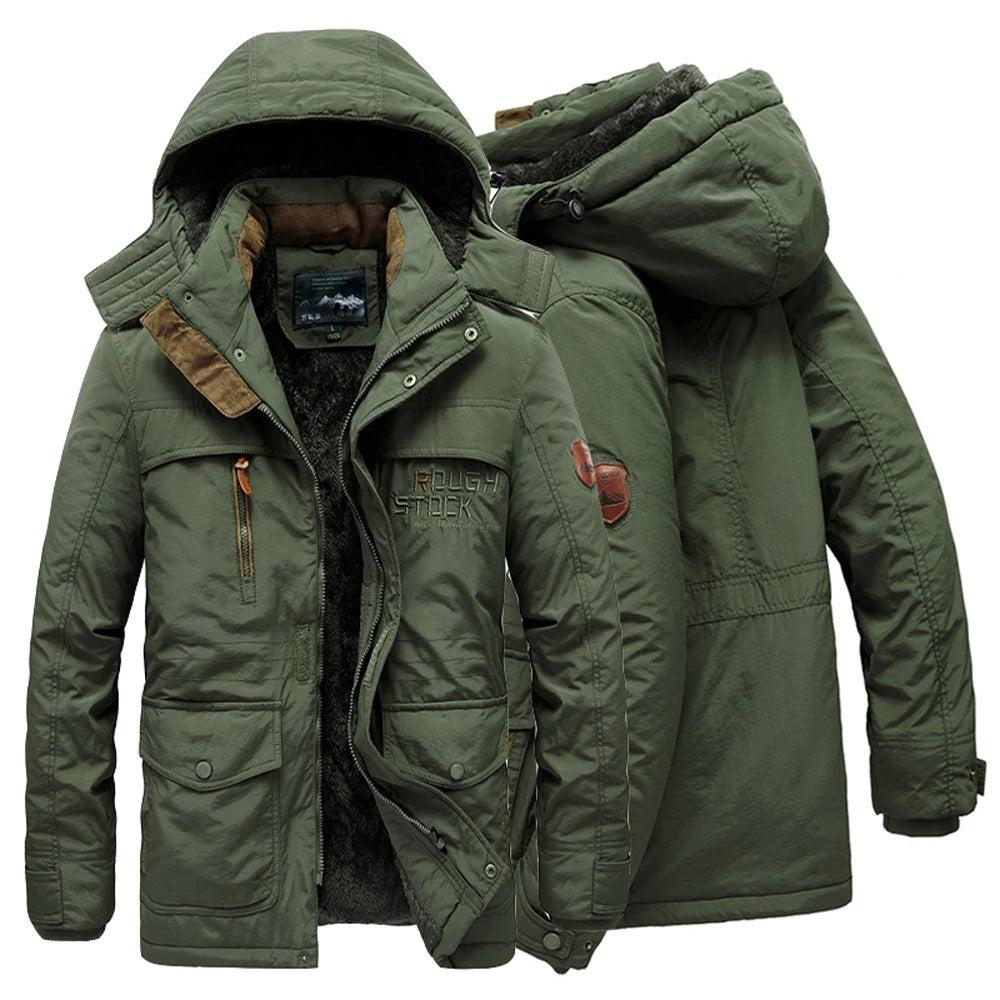 Mehrtaschen-Winterjacke für Männer