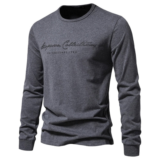 Lässiges T-Shirt mit Buchstabenaufdruck für Männer