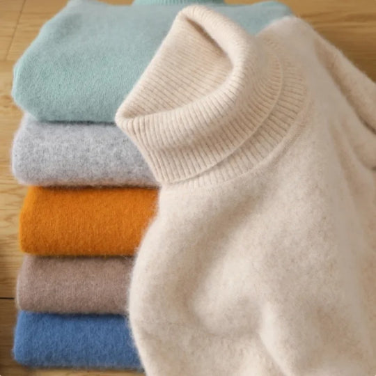 Damen-Strickpullover aus Kaschmir