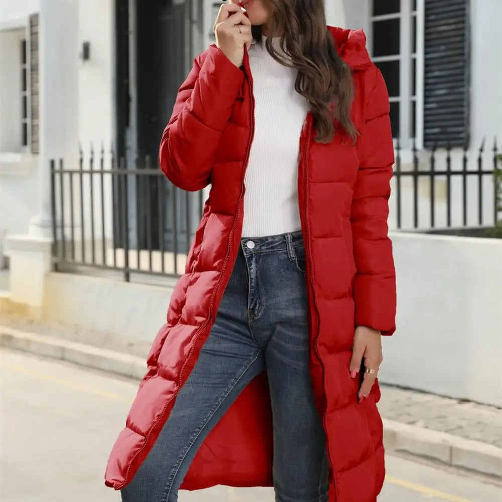 Dick gesteppter Kapuzenparka für Frauen