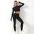 Nahtloses Yoga-Set für Damen