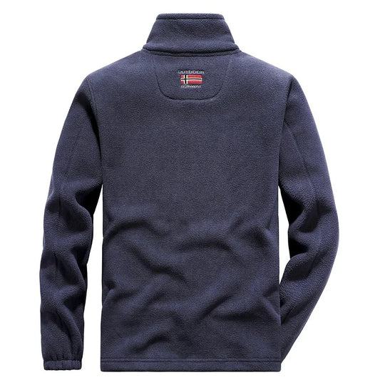 Herren Dicken Polar Fleece Jacke