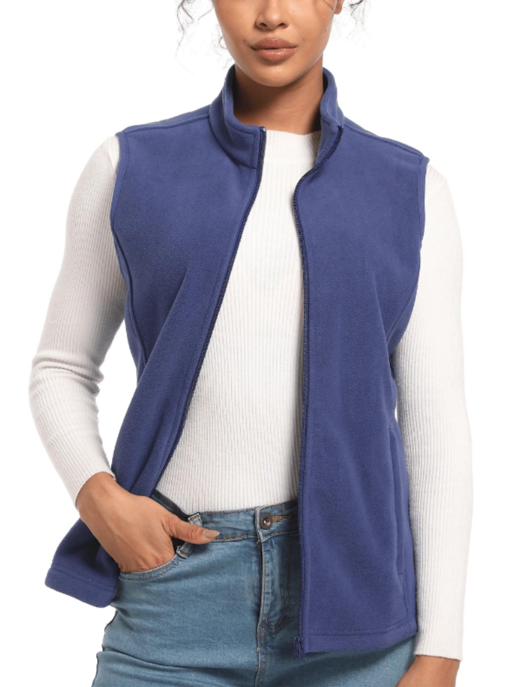 Weiche Fleecejacke für Damen