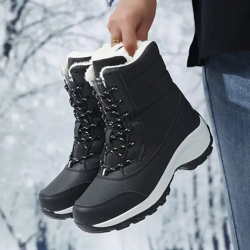 Frauen Plattform Outdoor Schneestiefel