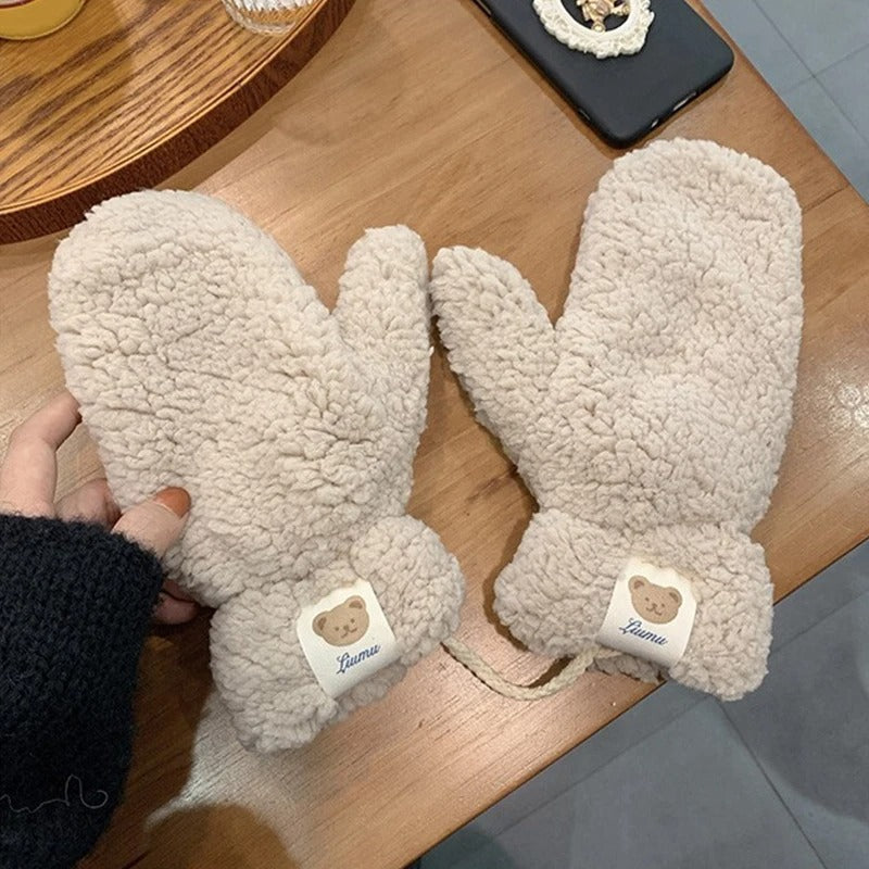 Kawaii Plüsch Warme Handschuhe