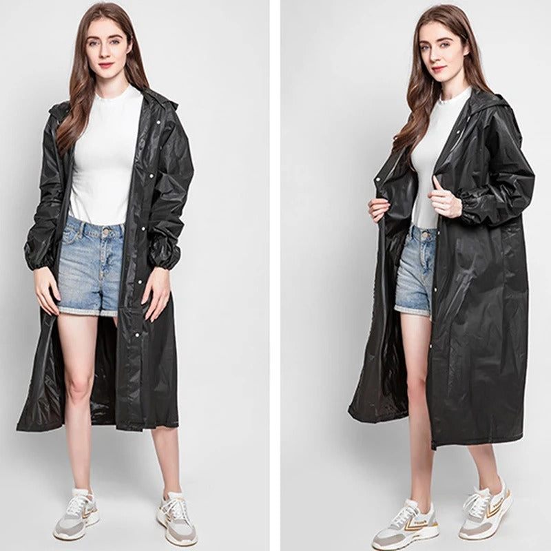 Wasserdichter Regenmantel für Frauen