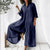 Oversized Damenoverall aus Baumwolle