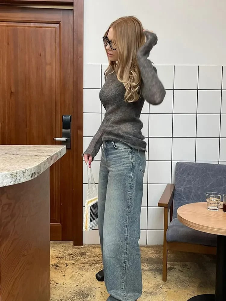 Feinstrick-Pullover für Damen