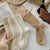 3 Paar/Set Damen Socken aus Kaschmirwolle