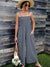 Vintage-Spaghetti-Strampler für Damen