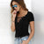 Variant image for Damen T-Shirt Stilvoll Weiches Baumwollmaterial-17