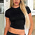 Sportliches Slim-Fit-T-Shirt für Damen
