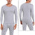 Fleece-Set aus Thermounterhemd und Leggings für Herren