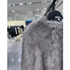 Damen Vintage Pelzmantel