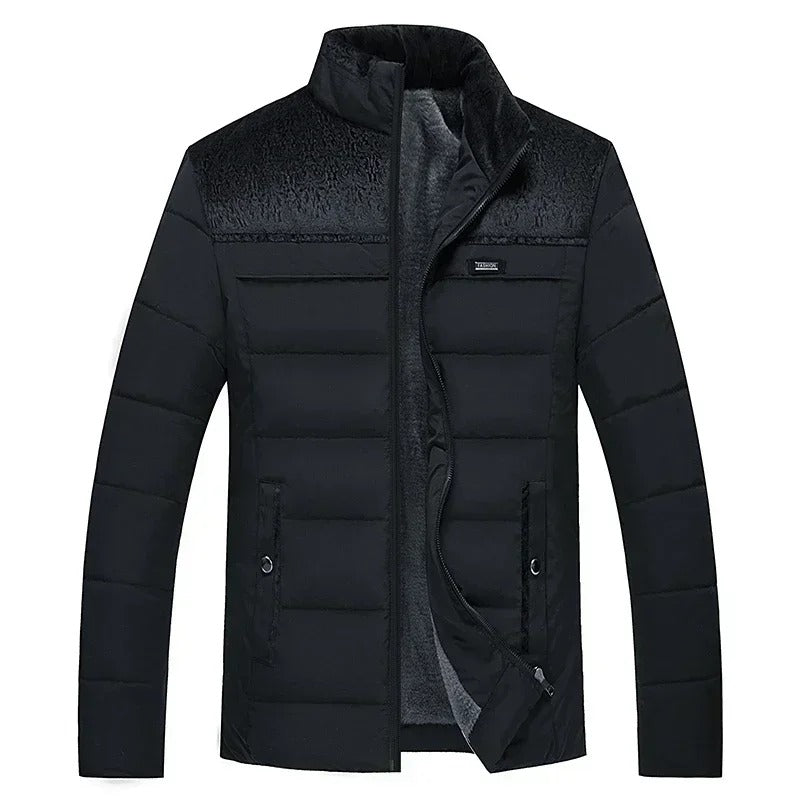 Winter-Parka für Männer aus Plüsch mit Verdickung
