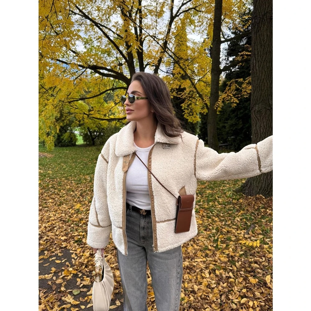 Zweireihige Reversjacke für Frauen