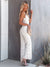 Blumiger Jumpsuit aus Spitze für Damen