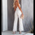 Blumiger Jumpsuit aus Spitze für Damen
