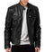 Herren Slim Fit Motorradjacke