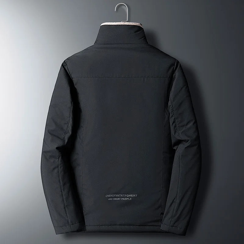 Winddichte dicke Fleecejacke für Männer