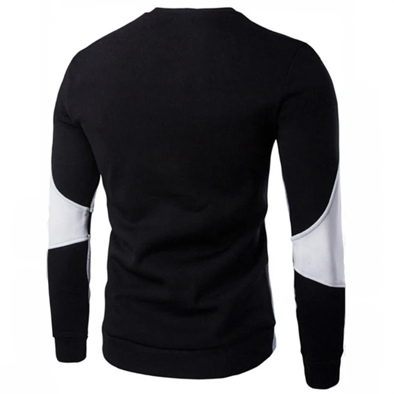 Lässiges Herren Sweatshirt mit Rundhalsausschnitt