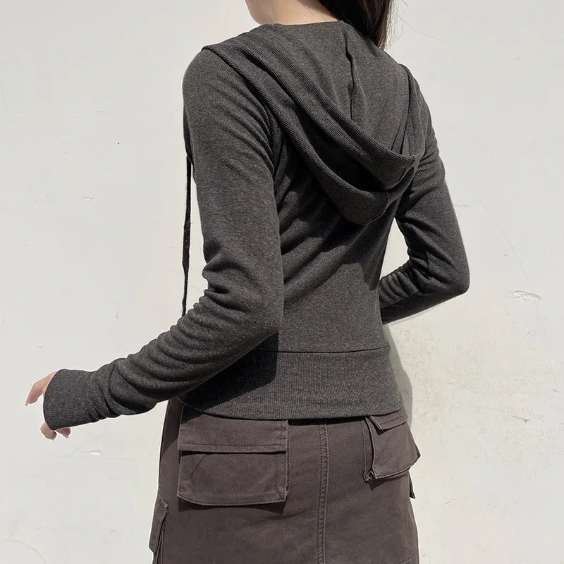 Lässiges Damen-Sweatshirt mit Kapuze