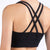 Atmungsaktiver Cross Back Sport-BH für Frauen