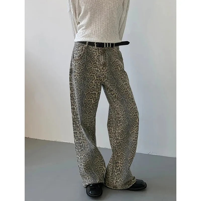 Leopard Damenhosen