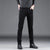 Pure Schwarze Slim Jeans für Männer