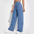 Weite Denim-Jeans für Frauen