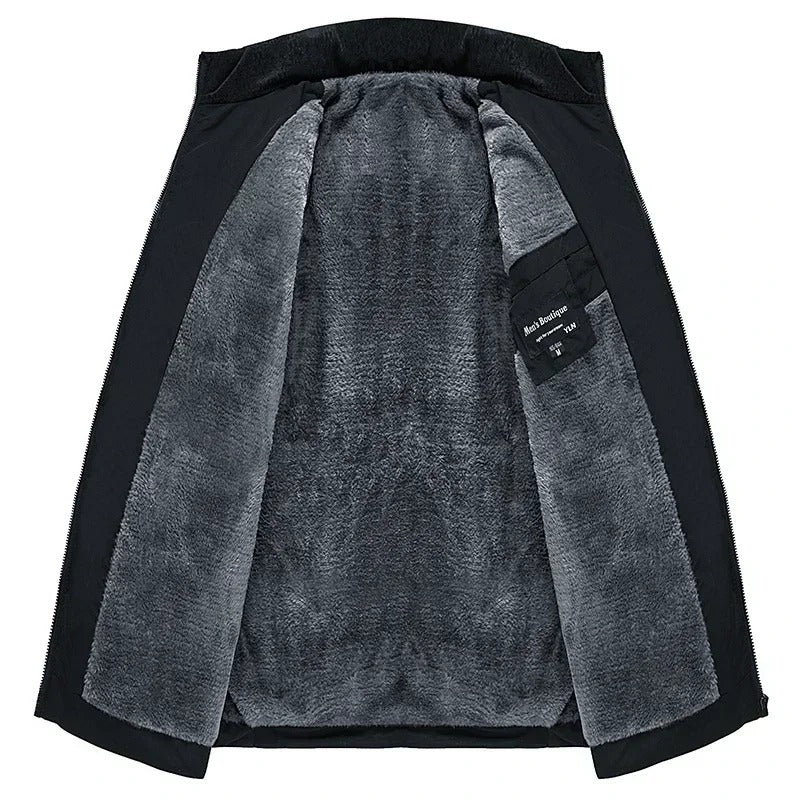 Winter-Parka für Männer aus Plüsch mit Verdickung