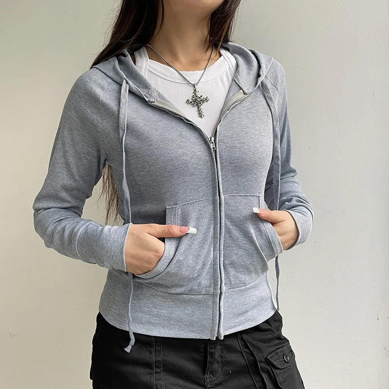 Lässiges Damen-Sweatshirt mit Kapuze