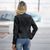 Motorrad-Lederjacke für Frauen