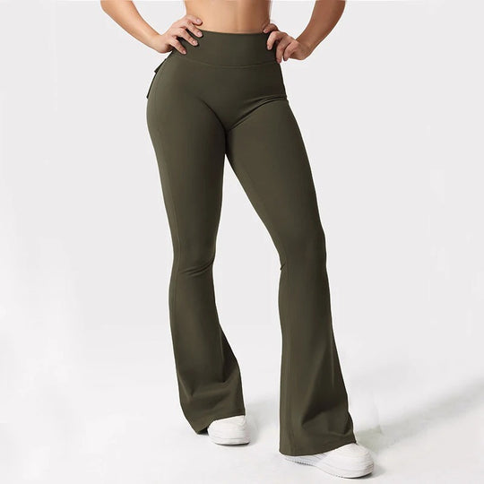 Yoga-Leggings mit hoher Dehnbarkeit für Damen