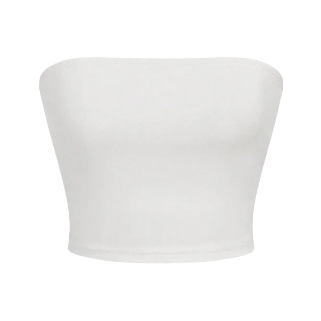 Damen Crop Tube Top