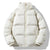 Herrenjacke mit Stehkragen aus dickem Fleece