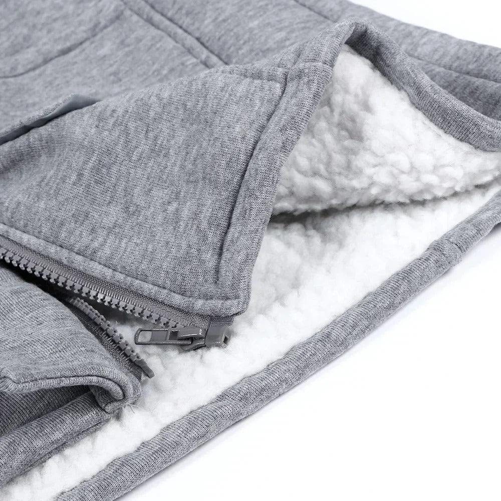 Lässiger Winter-Knopf-Hoodie für Frauen