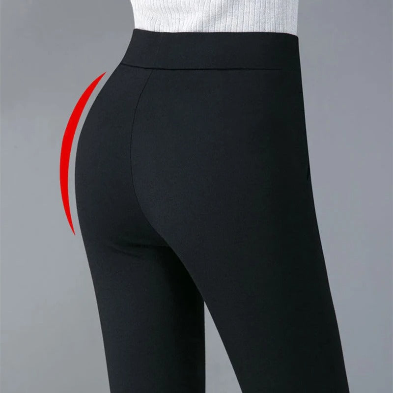 Warme Röhrenhose für Damen