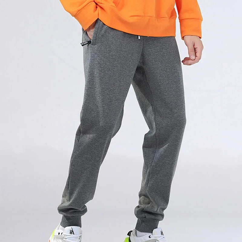 Herren Sweatpants mit Reißverschluss