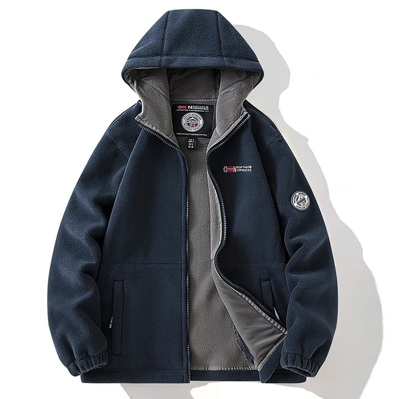 Kältebeständige Fleecejacke für Männer