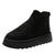 Pelzplüsch-Stiefeletten für Frauen