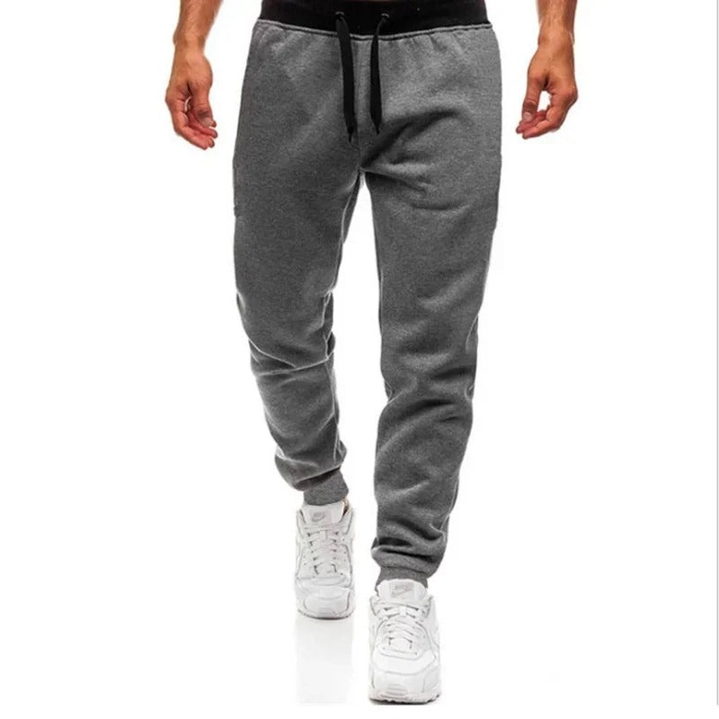 Herren Casual Fleece-Sweathosen
