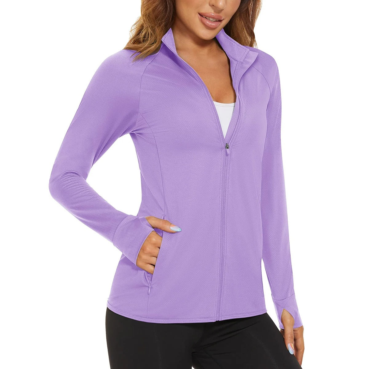 Damenmantel mit Sonnenschutz UPF50