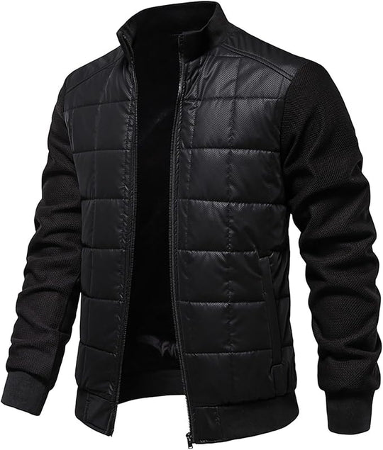 Dicke fleecegefütterte Jacke für Männer