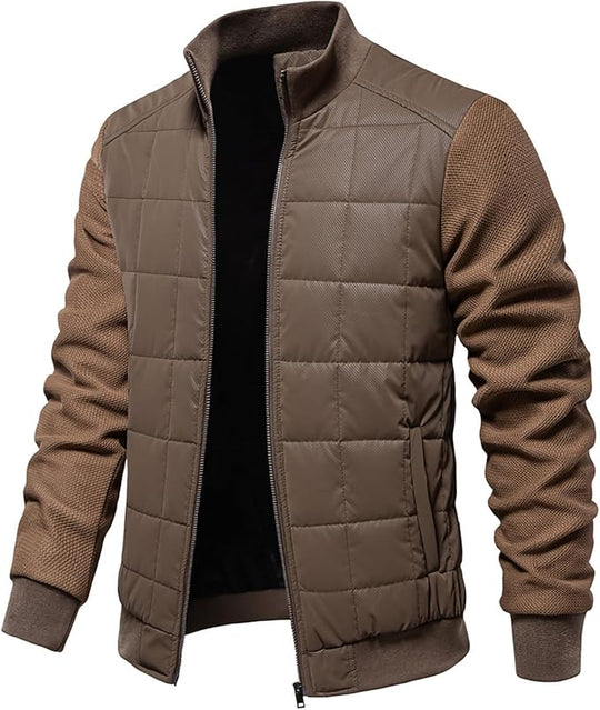Dicke fleecegefütterte Jacke für Männer