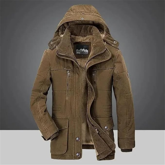 Thermojacke für Männer mit mehreren Taschen