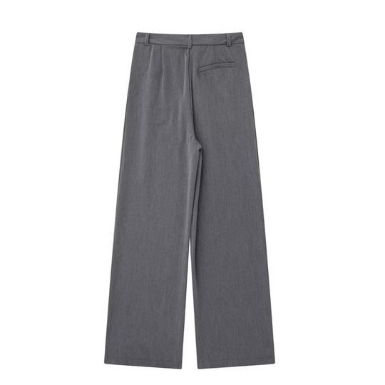 Weite Hose mit hoher Taille für Frauen