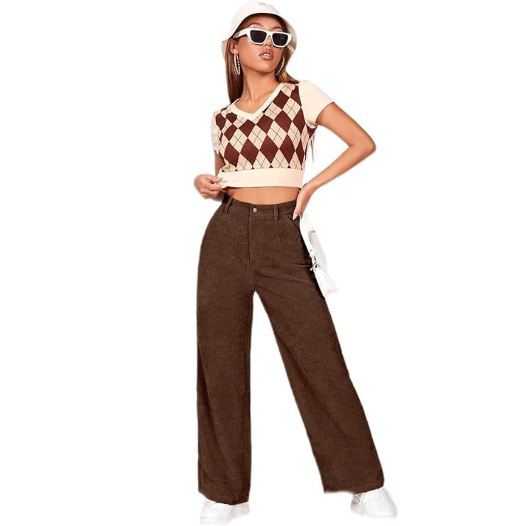 Lässige Retro-Hose für Damen